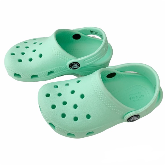 CROCS Kids Classic Clog Neo Mint Size C8 - Picture 2 of 4